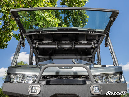 Can-Am Defender HD5 MaxDrive Power Flip Glass Windshield
