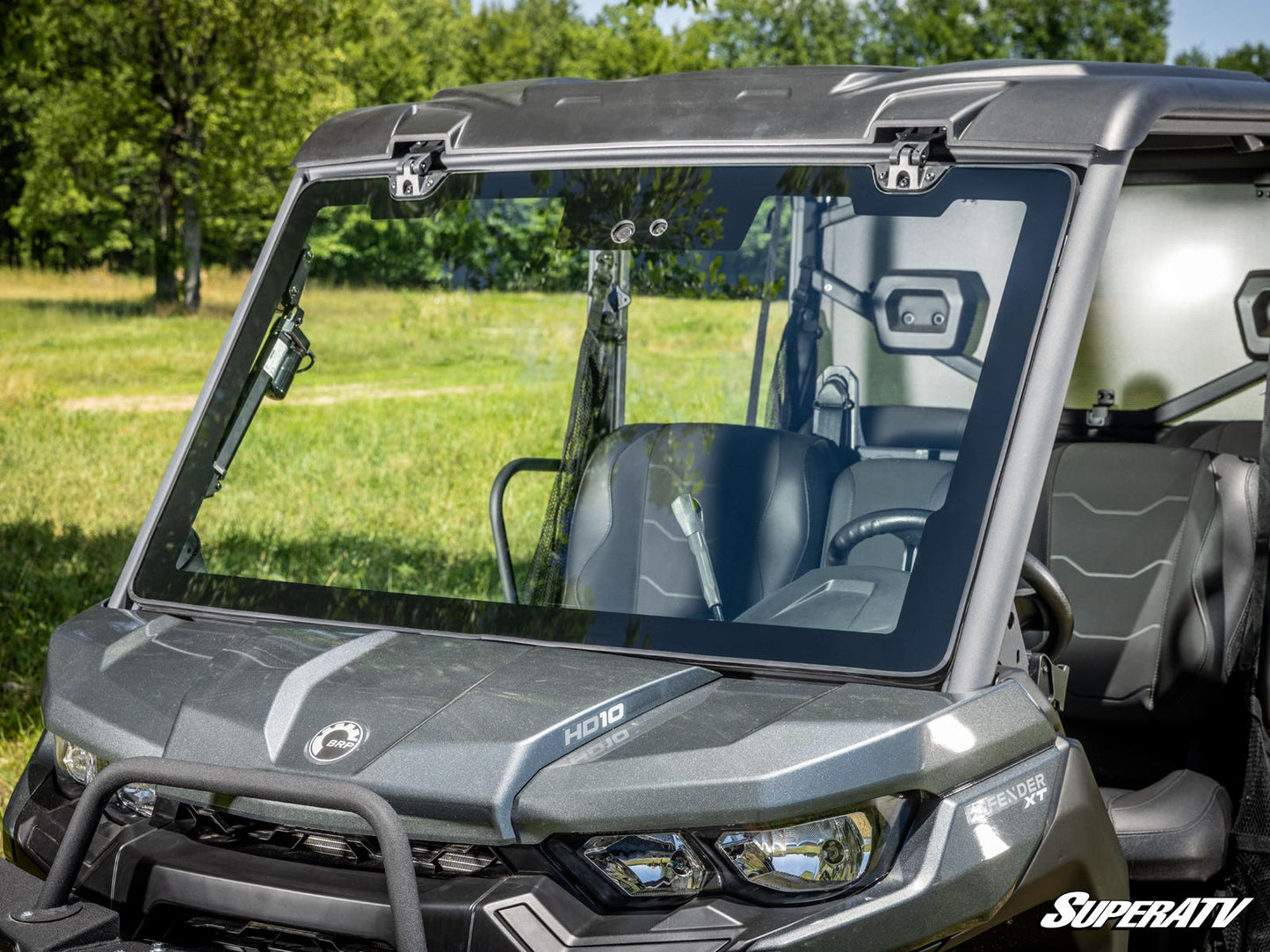 Can-Am Defender HD8 MaxDrive Power Flip Glass Windshield