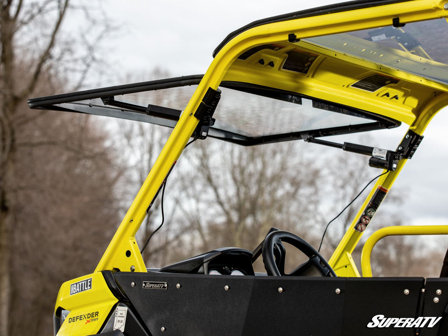Can-Am Defender HD8 MaxDrive Power Flip Windshield