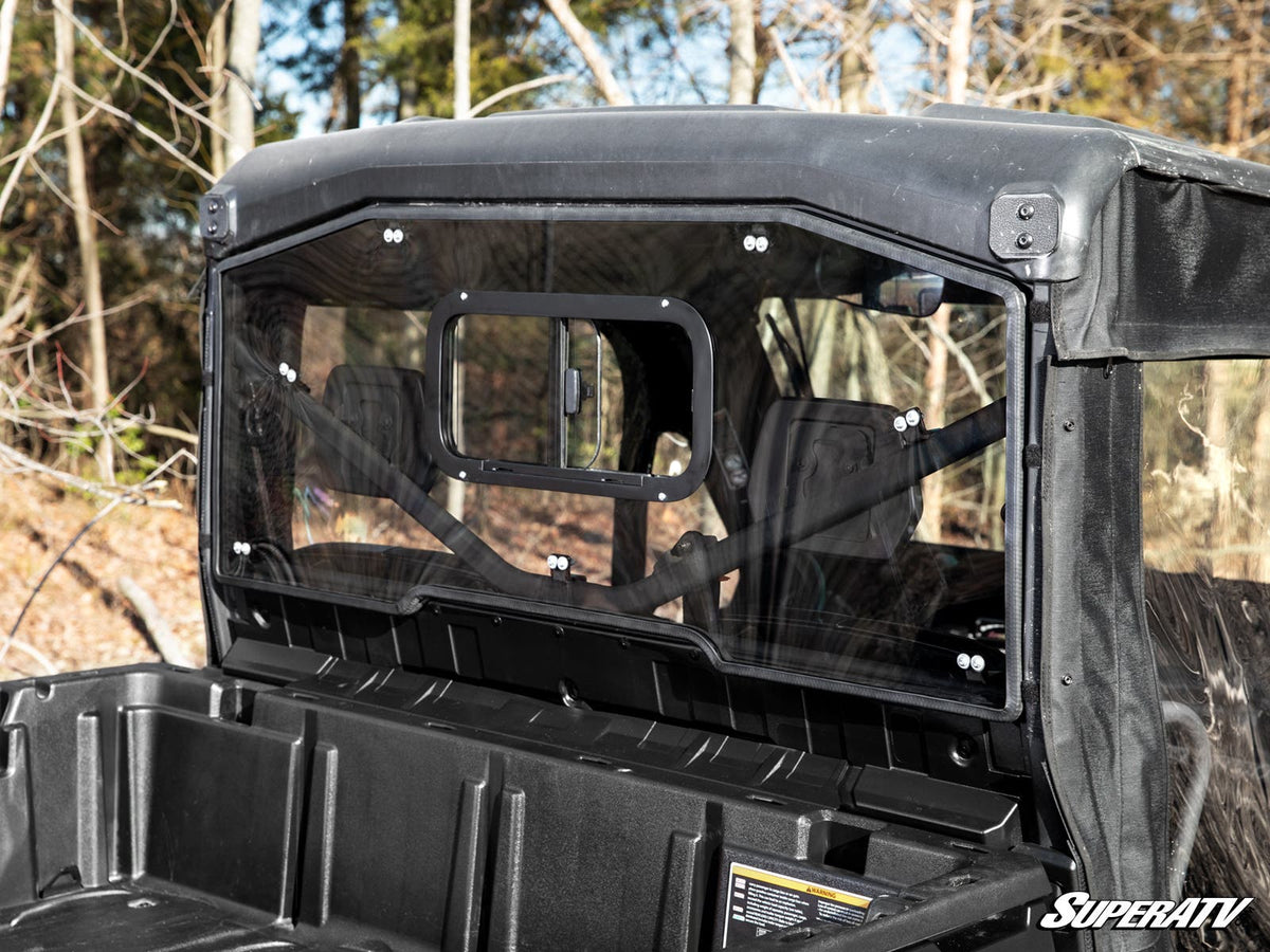 Can-Am Defender HD7 Sliding Rear Windshield