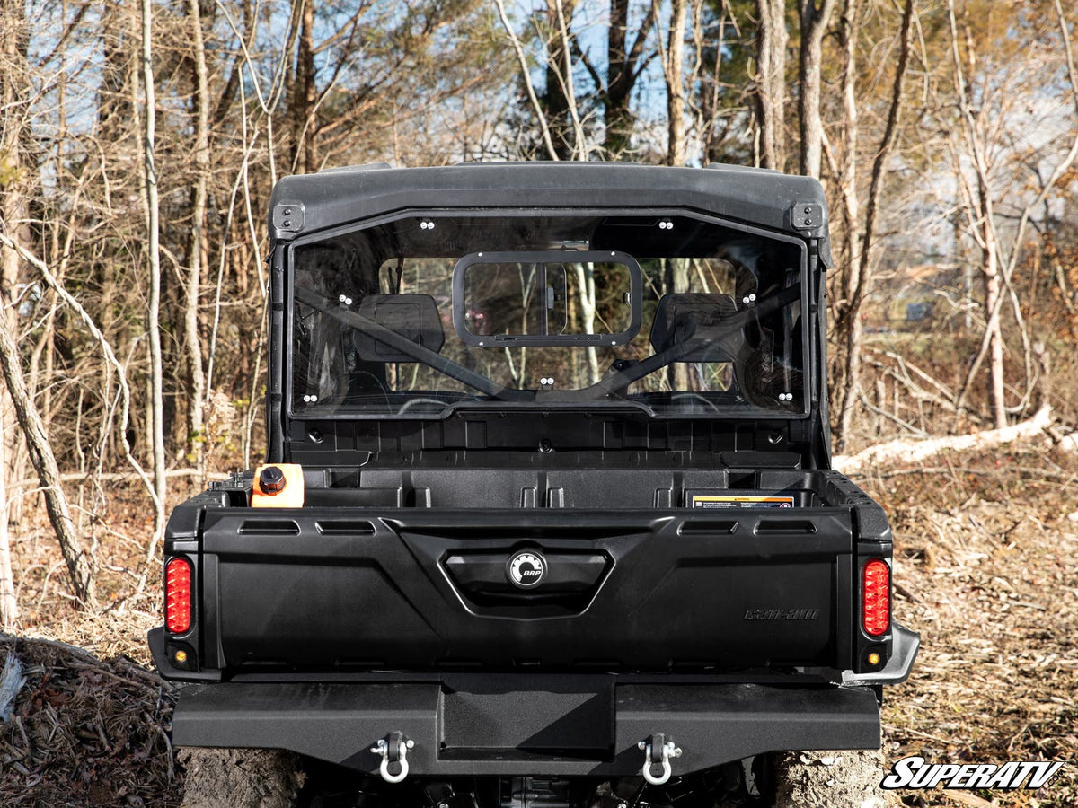 Can-Am Defender HD9 Sliding Rear Windshield