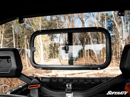 Can-Am Defender HD9 Sliding Rear Windshield