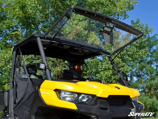 Can-Am Defender HD9 Flip Windshield