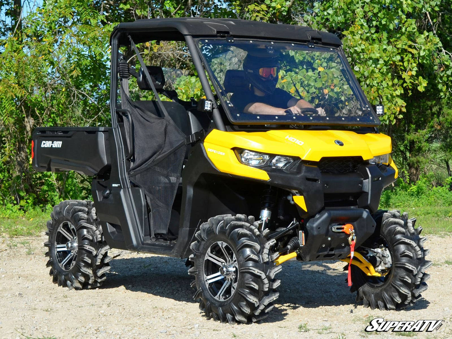 Can-Am Defender HD7 Flip Windshield