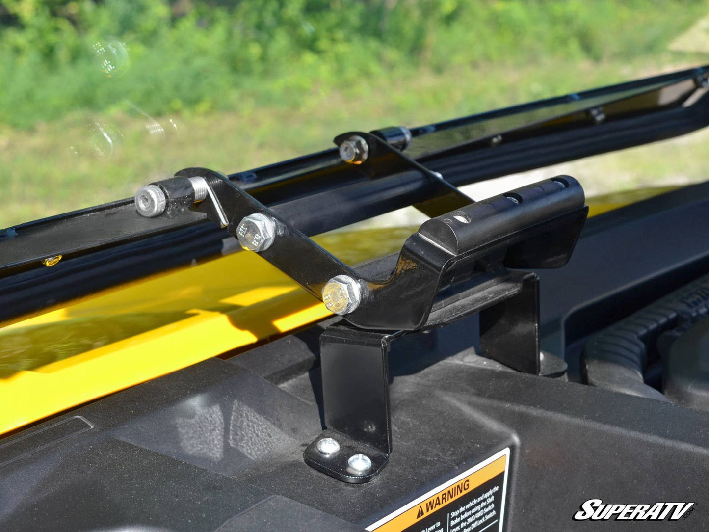 Can-Am Defender HD8 Flip Windshield