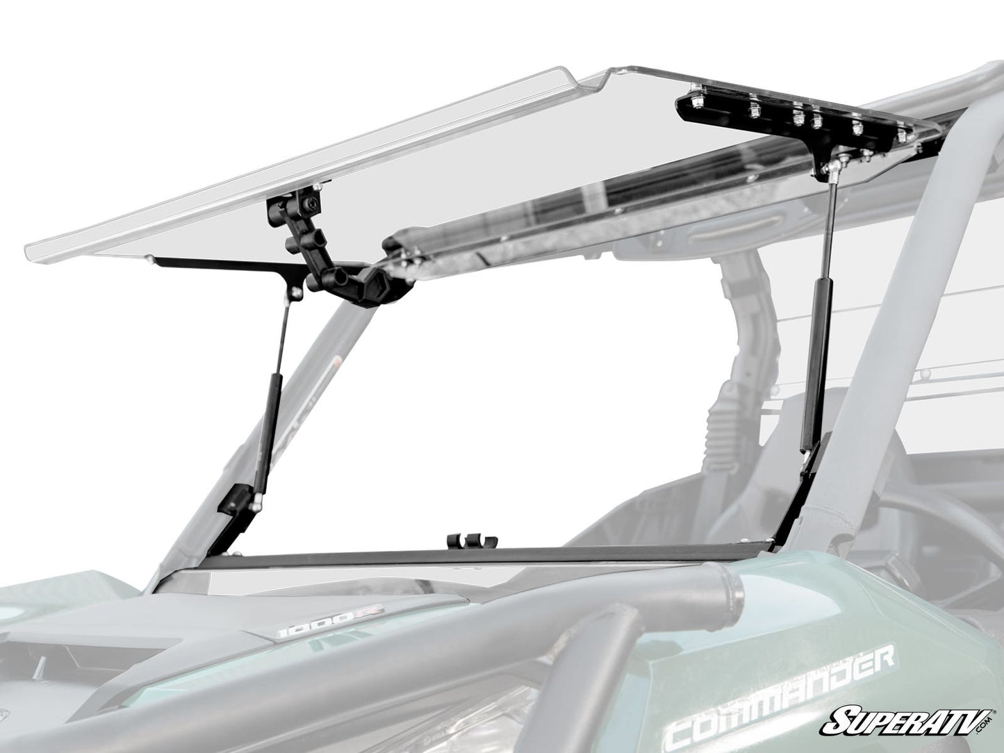 Can-Am Commander Flip Windshield