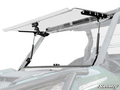 Can-Am Commander Flip Windshield