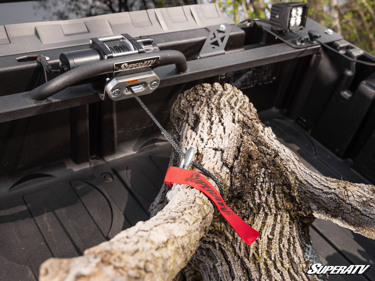 Can-Am Defender Bed Winch