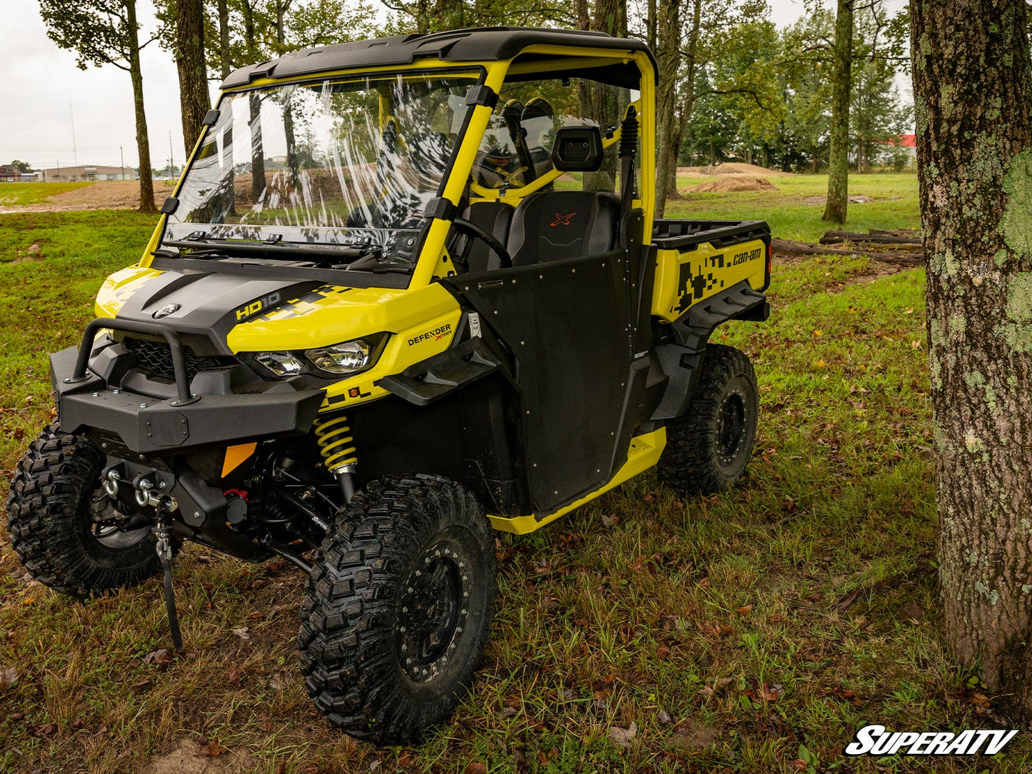 Front and Rear Extended Mud Guards For Can Am Defender
