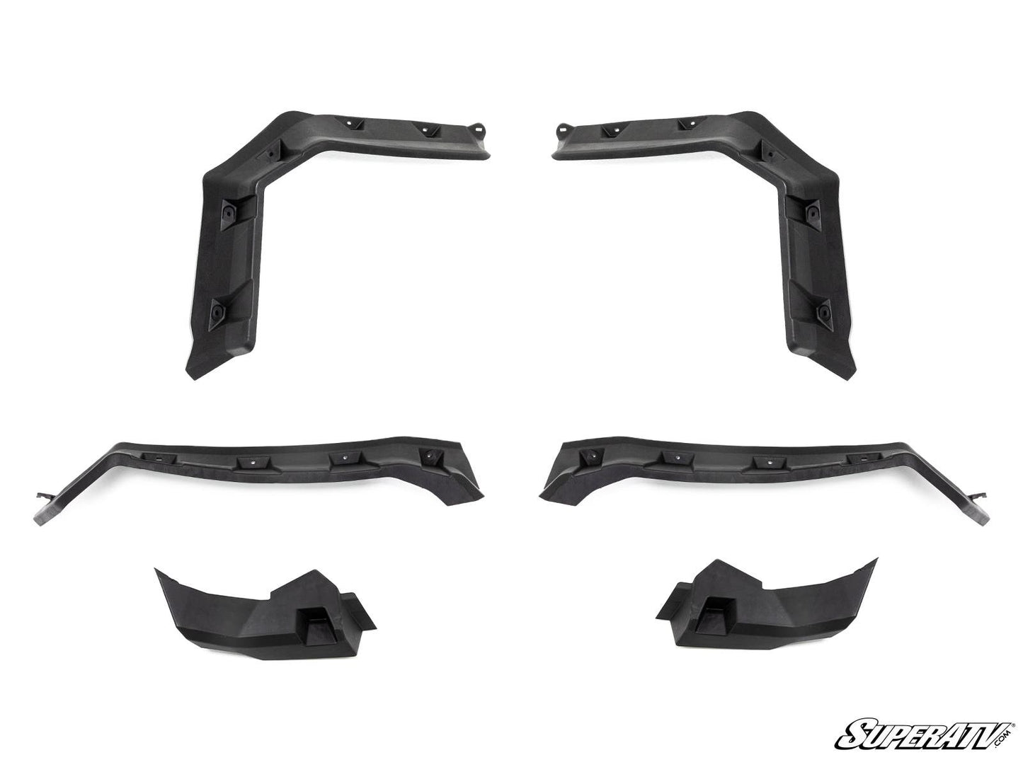 Front and Rear Extended Mud Guards For Can Am Defender