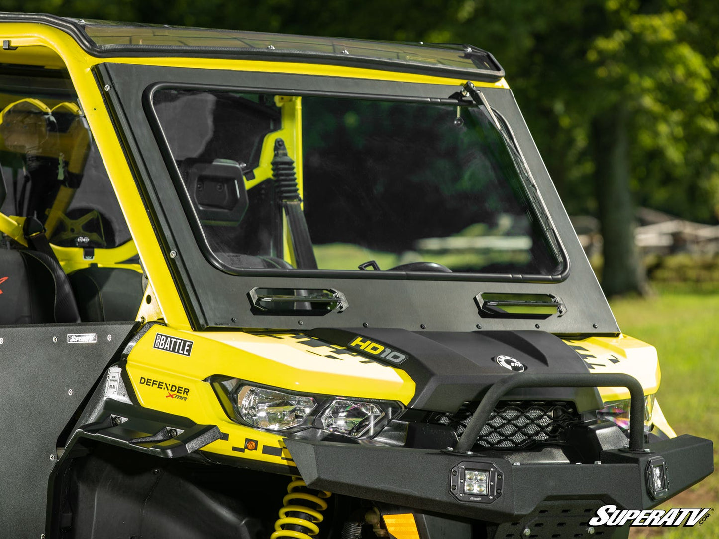 Can-Am Defender HD9 Glass Windshield