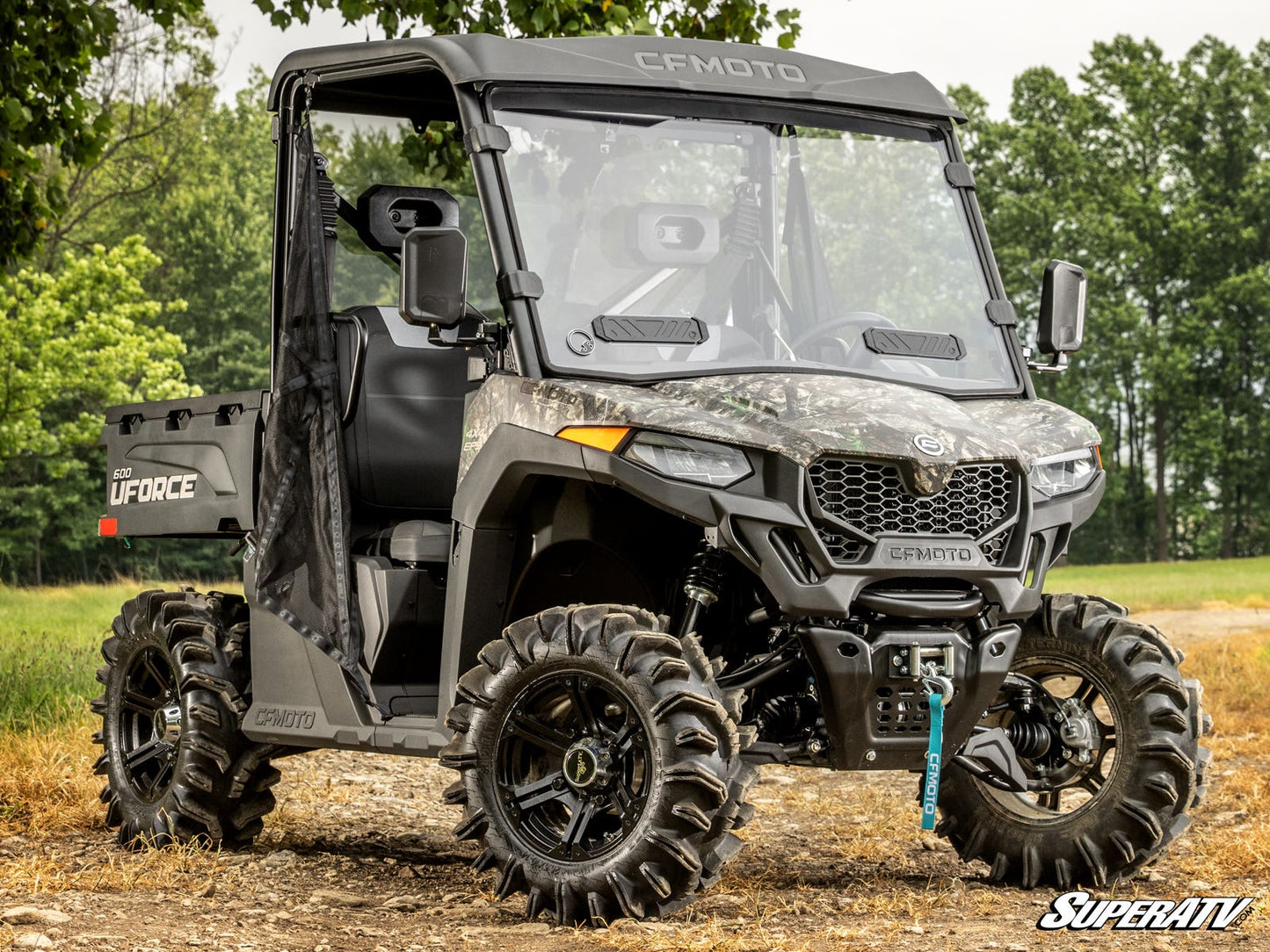 CFMOTO UForce 600 Vented Full Windshield