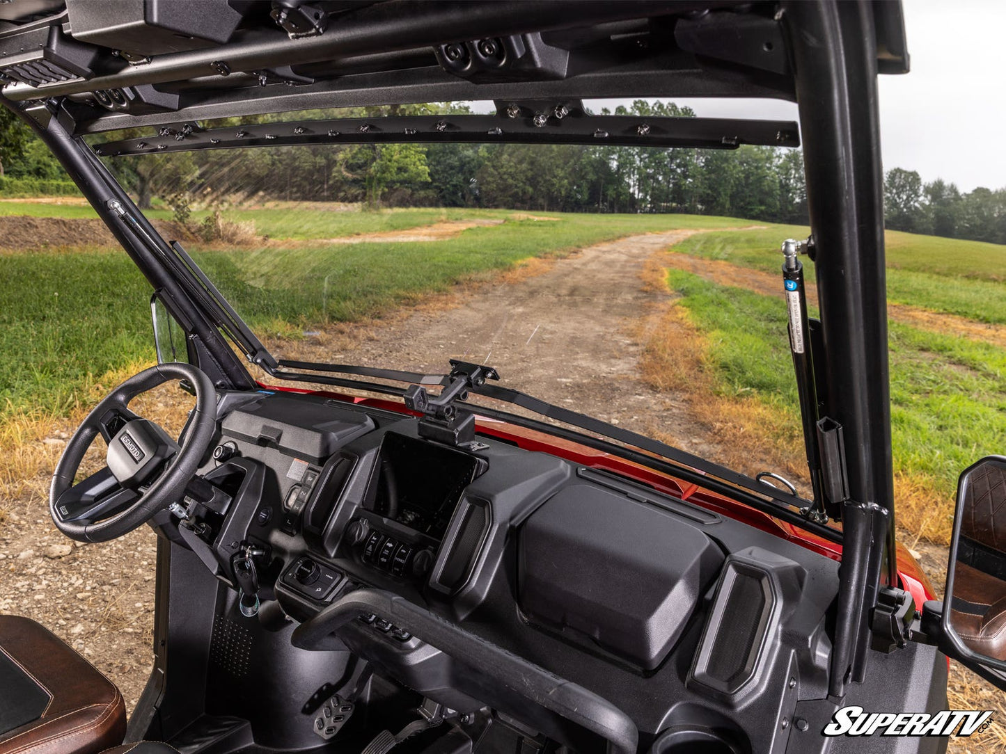 CFMOTO UForce U10 Pro Scratch-Resistant Flip Windshield