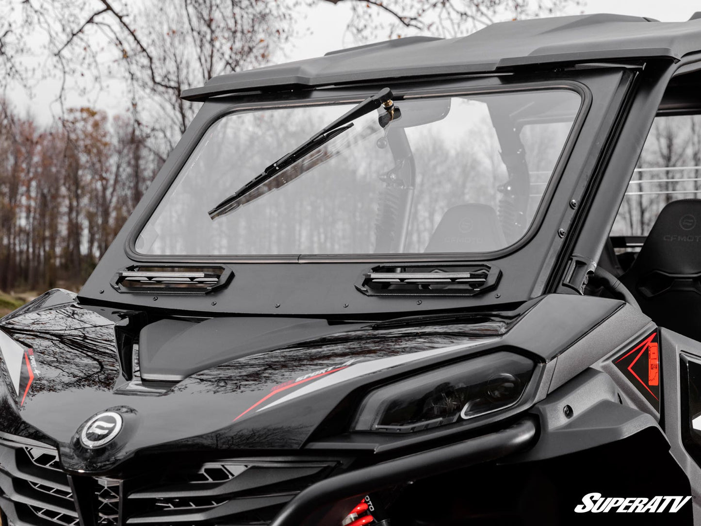 CFMOTO ZForce 800 Trail Glass Windshield