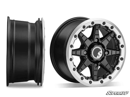 Sticky XT Warrior Tires 35x10x15 on 15x7 Healy Lock Series Beadlock Wheels 4/156 Pattern