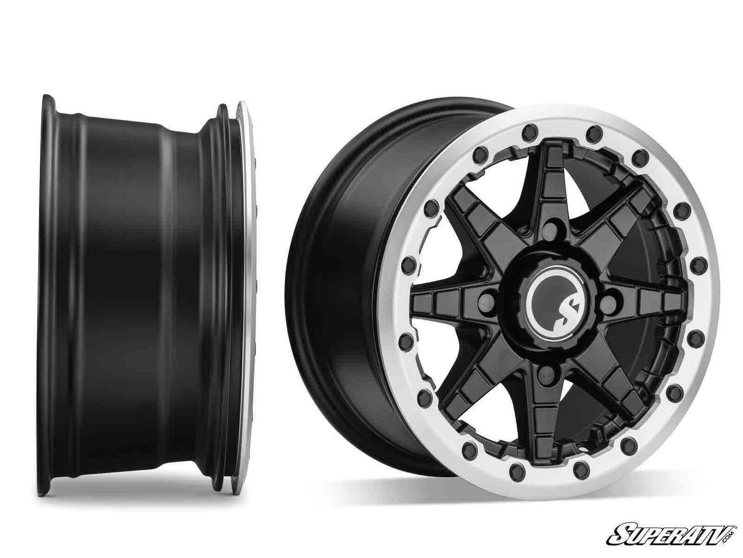 Intimidator Tires 32x10x14 on 14" Healy Lock Series Wheels 4/137 Pattern