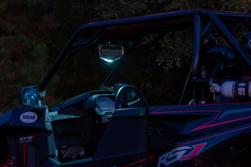 Seizmik 13+ Polaris Ranger Halo-RA LED Rear View Mirror - Pro-fit Clamp Pair