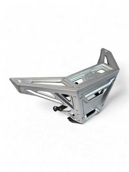 Elektric Offroad 2017+ Can Am X3 Maverick Billet Front Winch Bumper Anodized Clear