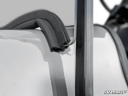 Corsa Blue E-Z-GO TXT Valor Flip Down Windshield