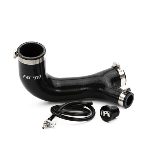 RPM Black Silicone Blow Off Valve Adapter Tube Can-Am Maverick X3 Turbo