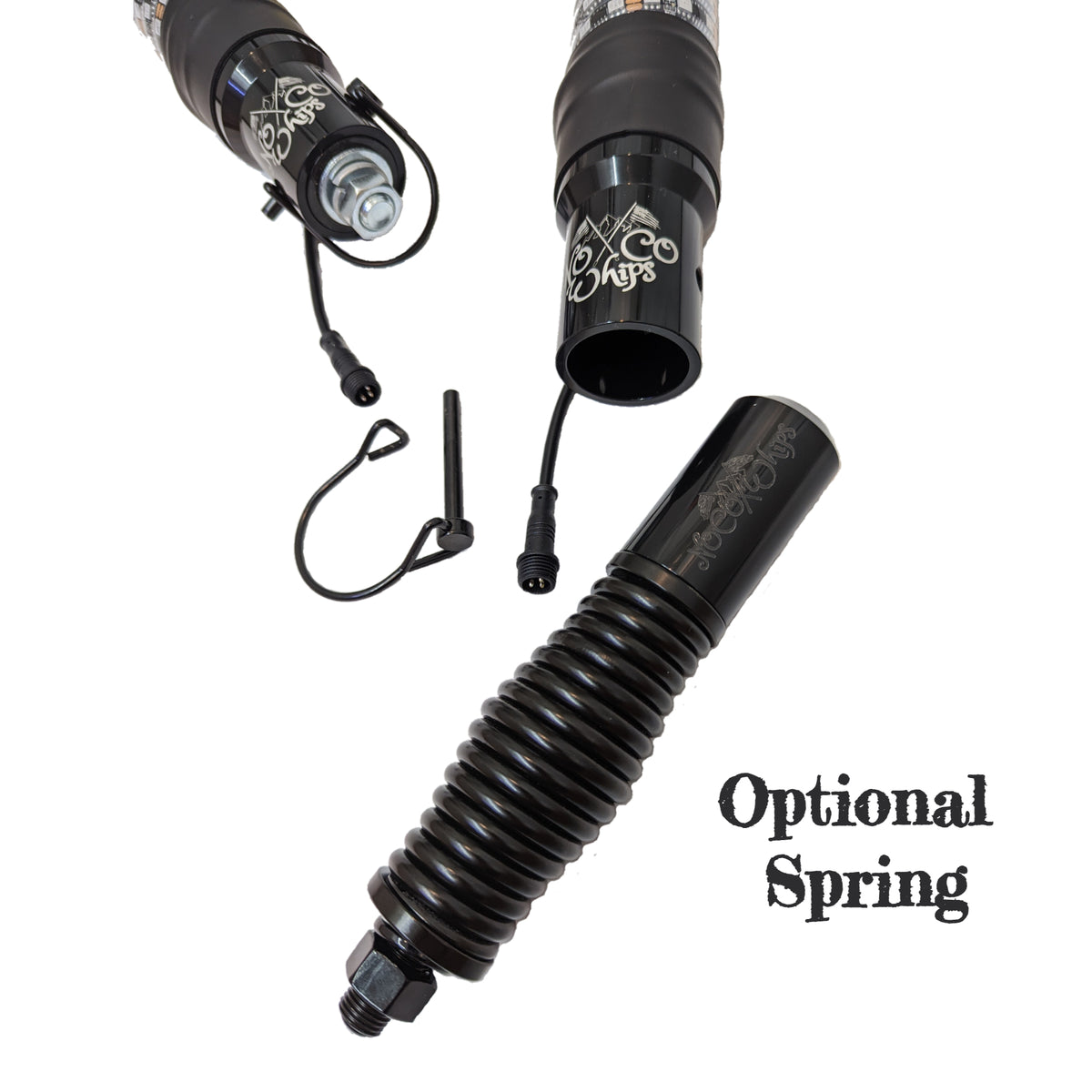 Big Richard's - Large Diameter LED Fat Whips