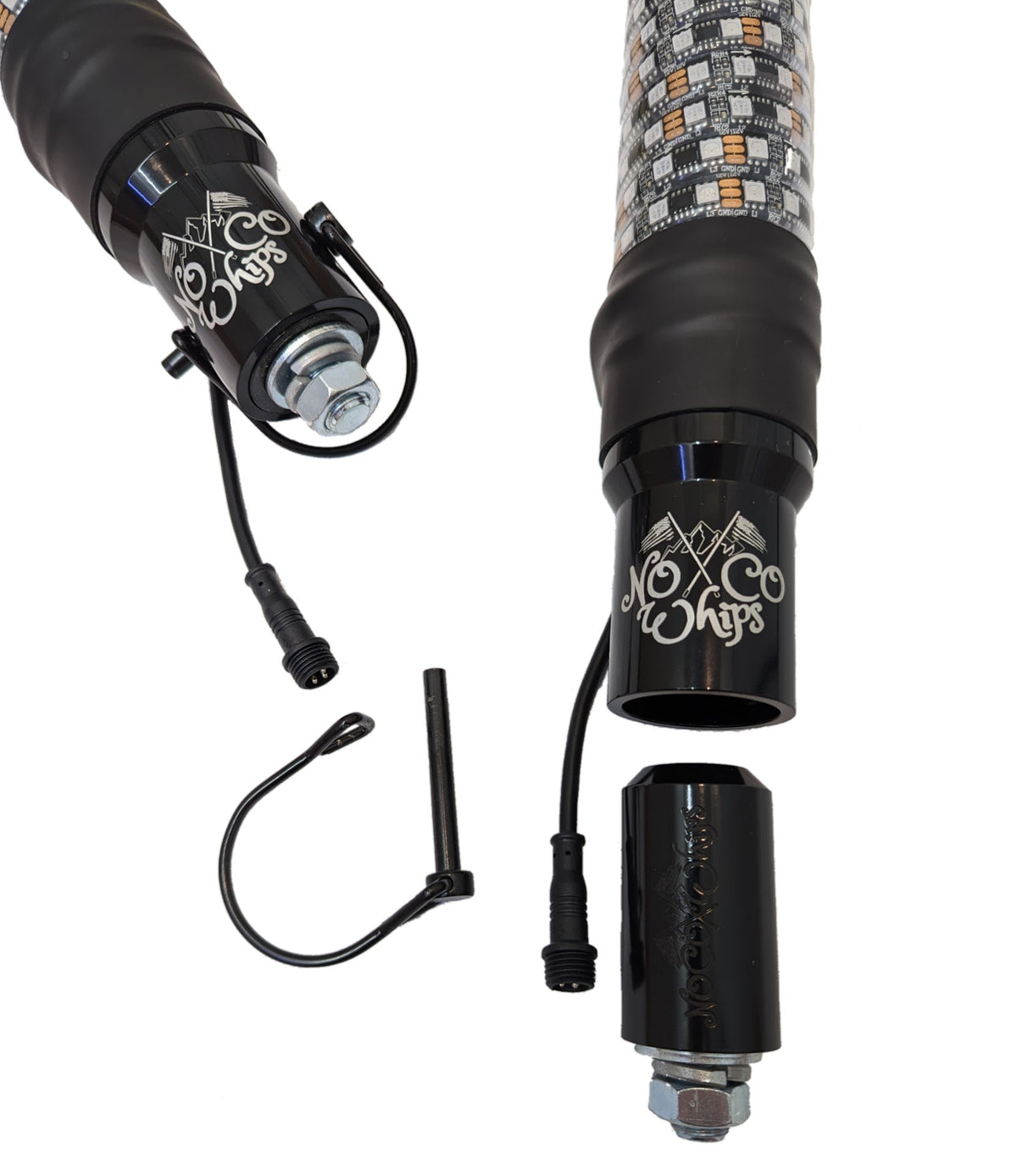 Big Richard's - Large Diameter LED Fat Whips