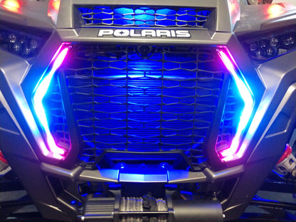Bluetooth & Remote Multicolor RZR Fang Lights w/Turn Signal