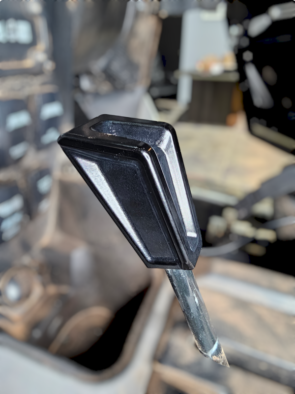 Elektric Offroad 2020+ Polaris RZR Pro XP/Pro R/ Turbo R Volt Shift Knob Anodized Black