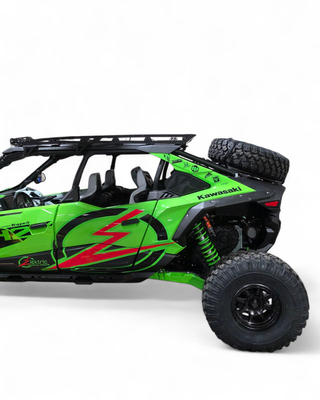 Elektric Offroad 2026+ Kawasaki Teryx H2 Volt Baja Tire Rack