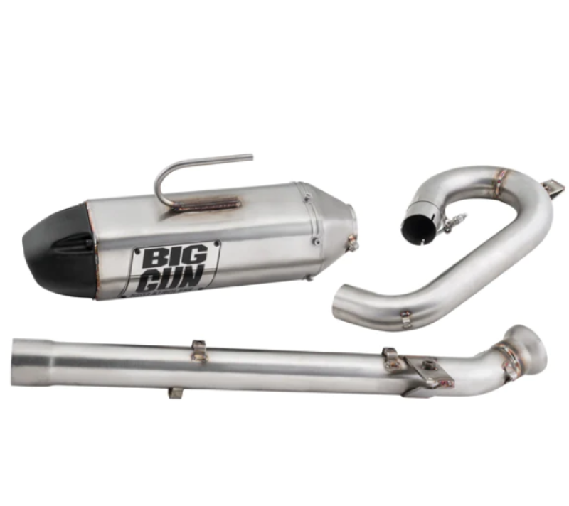 Big Gun Exhaust 08-10 Polaris RZR 800 EXO Stainless Slip On Exhaust