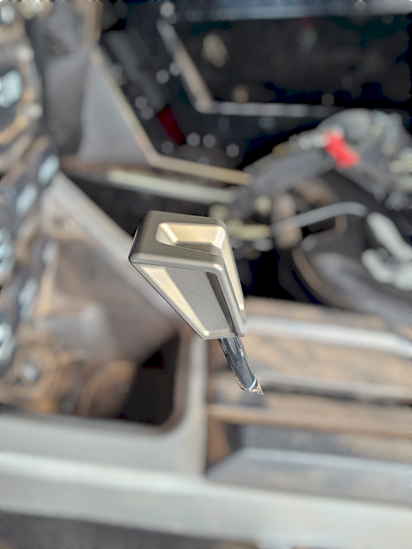 Elektric Offroad 2020+ Polaris RZR Pro XP/Pro R/ Turbo R Volt Shift Knob Anodized Gun Metal