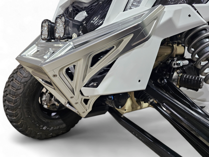 Elektric Offroad 2017+ Can Am X3 Maverick Billet Front Winch Bumper Anodized Clear