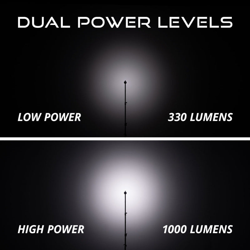 Diode Dynamics Stage Series SXS Rock Light Installer Kit - White Diffused M8 (4-pack)