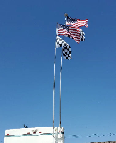 Collapsible Flagpole 22'