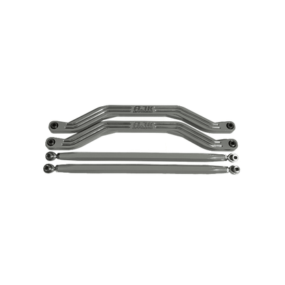Polaris Pro R / Turbo R High Clearance Radius Rods by AJK Offroad Gray Both Rods 