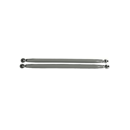 Polaris Pro R / Turbo R High Clearance Radius Rods by AJK Offroad Gray Upper Rods 