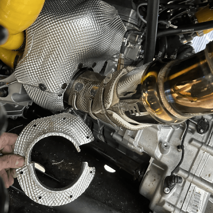 Rpm Can-Am Maverick R " Extreme Hd " Turbo V-Band Clamp