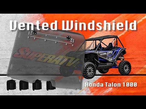 Honda Talon 1000 Vented Full Windshield