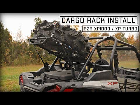 Polaris RZR XP Turbo Cargo Rack Alpha