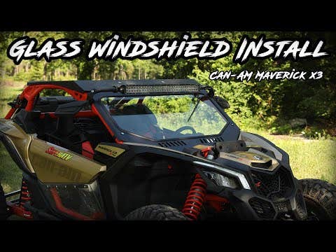 Can-Am Maverick Trail Glass Windshield