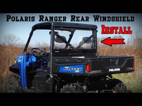 Polaris Ranger XP 1000 Rear Windshield