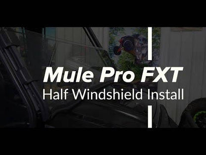 Kawasaki Mule Pro Half Windshield