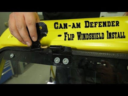 Can-Am Defender HD8 Flip Windshield