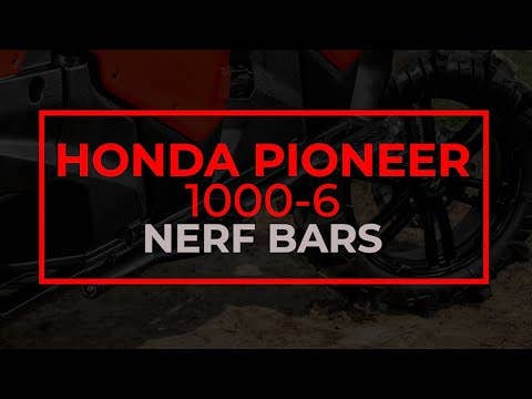 Honda Pioneer 1000-6 Heavy-Duty Nerf Bars