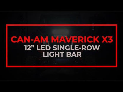 12" LED Single-Row Light Bar