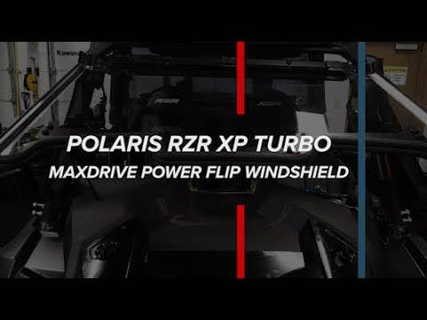 Polaris RZR XP 1000 MaxDrive Power Flip Windshield