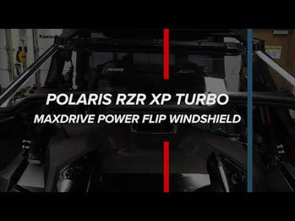 Polaris RZR XP 1000 MaxDrive Power Flip Windshield