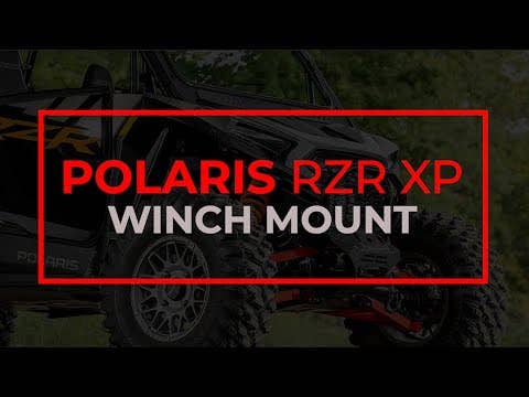 Polaris RZR XP Winch Mount