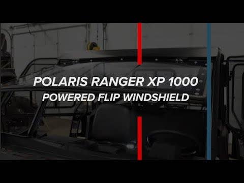 Polaris Ranger 1000 MaxDrive Power Flip Windshield