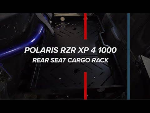 Polaris RZR XP 4 Turbo Rear Seat Cargo Rack